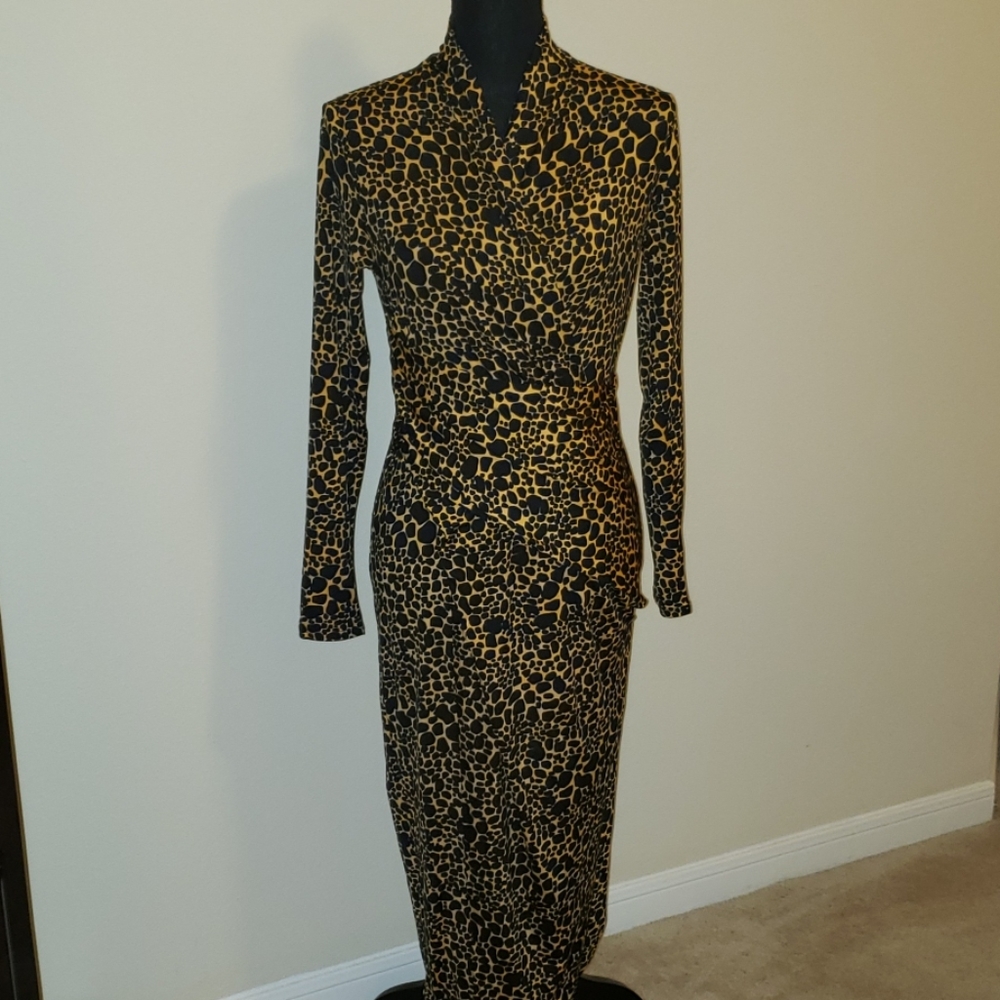 🔥🔥🔥Rachel Roy Black & Gold Dress